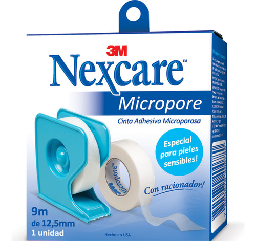 Cinta Adhesiva Nexcare Micropore 12 Mm X 9 M