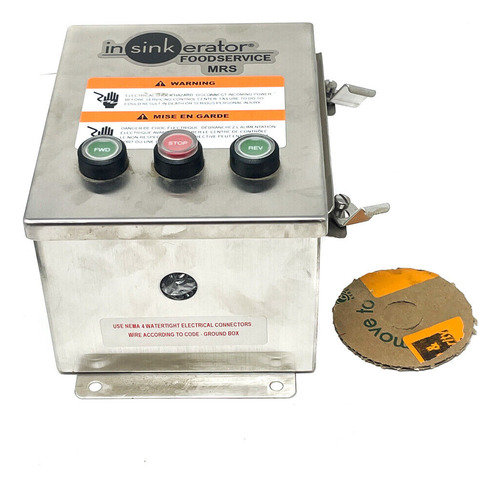 Emerson Insinkerator Mrs-17 Foodservice Disposer Control Eeh