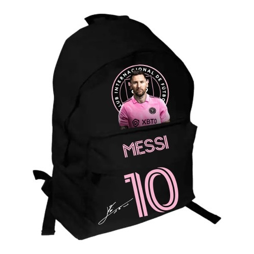 Mochila Negra De Messi En Inter De Miami