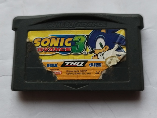 Sonic Advance 3 Game Boy Advance Gba Nintendo