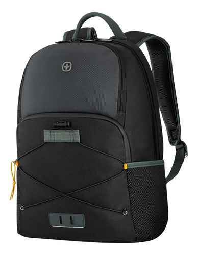 Wenger Mochila Trayl Para Laptop De 15.6 Pulgadas, Negra Color Negro Diseño De La Tela Poliéster