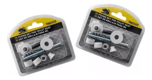 2 Set Perno Anclaje Para Wc Fijacion Inodoro Pernos Tarugos
