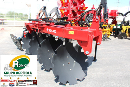 Arado Agricola 4 Discos Hidraulico Marca Famaq P Tractor