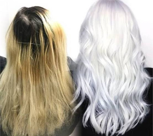 Toner En Crema Matizador Capilar Ion Snow Cap Capa De Nieve