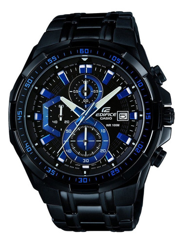 Reloj Casio Edifice Efr 539bk 1a2 Blue And Black Nuevo