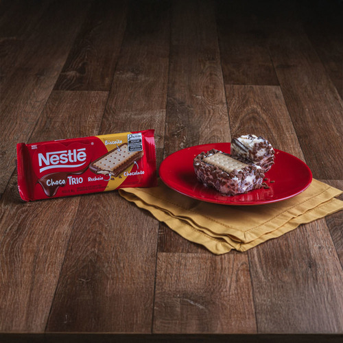Chocolate Nestlé Choco Trio Amendoim Kit 3 Pacotes De 90g