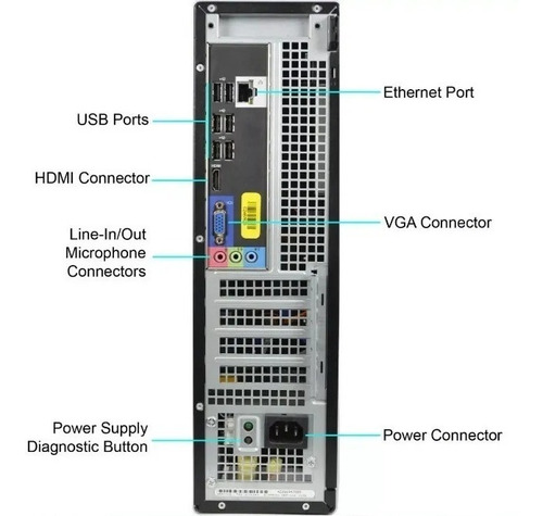 Imagen 2 de 7 de Computadora Dell Core I5 (2da), 4gb Ram, 250 Hdd Remate!!
