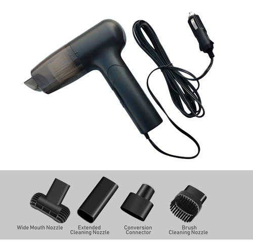 Aspirador Portátil Portátil 6000pa Mini 120w Para Vehículos