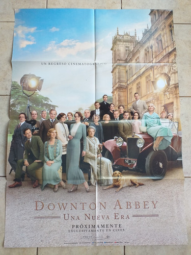 Poster Afiche Cine - Downtown Abbey - Una Nueva Era *