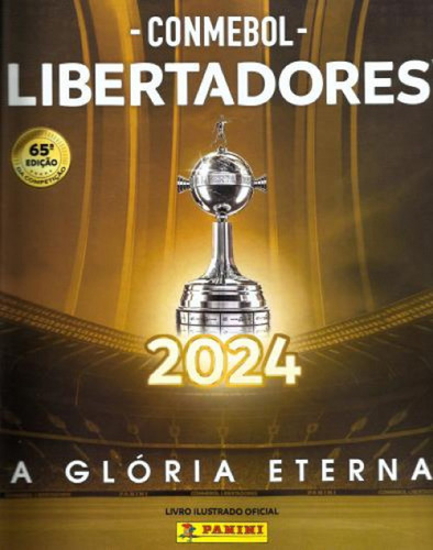 Álbum Libertadores 2024 Capa Mole Não Acompanha Figurinhas