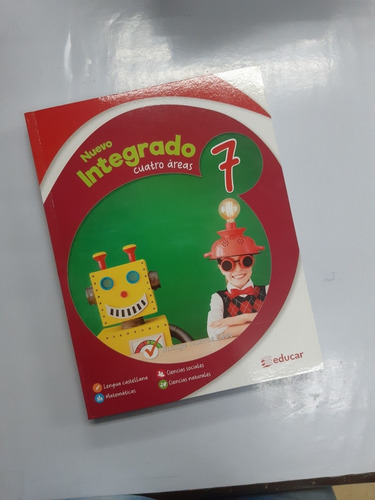 Imagen 2 de 4 de Nuevo Integrado Cuatro Areas 7 Editorial Educar