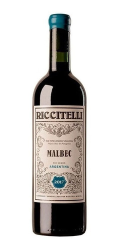 Vino Riccitelli Old Vines Malbec Botella 750cc Enotek