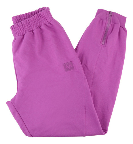 Calça Feminina Vivame Moletom Kelsey Com Zíper Rosa - 2864d