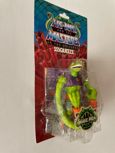 Sssqueeze Snake Men Motu Origins Wave 14 Squeeze Retro Play (Usado)