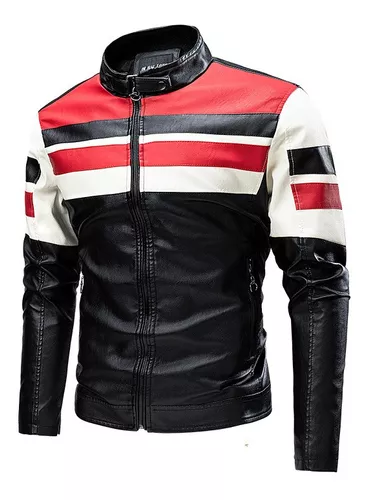 CHAQUETA CHAMARRA EN TELA ROMPEVIENTOS PARA HOMBRE MOTOCICLISTA FERRARI  GENERICO