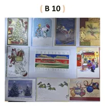 Comprar Tarjetas De Navidad- Pack De 10 Unidades