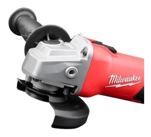 Imagen 2 de 3 de Miniesmeriladora angular Milwaukee 6130-33 roja 750 W 120 V + accesorio