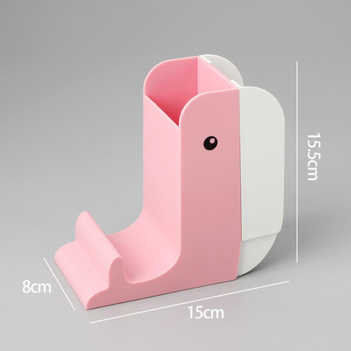 Organizador De Mesa Con Forma De Animal, Portalápices Rosa