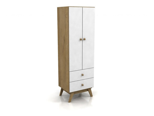 Ropero Placard Escandinavo Nordico Laqueado 2 Cajones