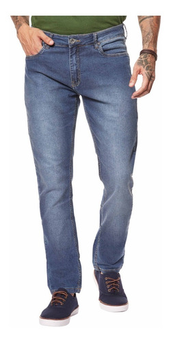 Imagem 1 de 9 de Calça Jeans Skinny Mid Blue Reserva