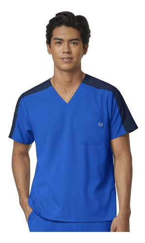 Poleras Medico Hombre 6655a Wonderwink 123 Variedad Colores