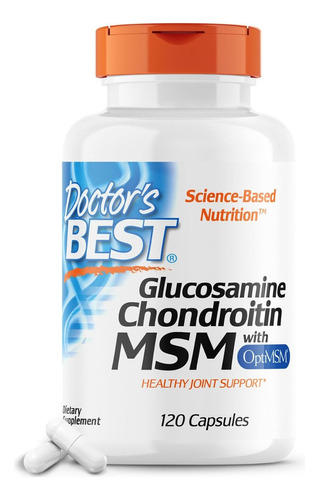 Glucosamina Condroitina Msm Doctor's Best 120 Cápsulas
