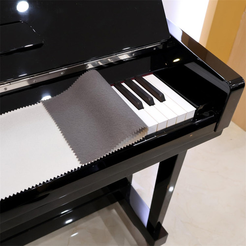 Cubierta Piano Teclado Antipolvo Digital Piano-blanco