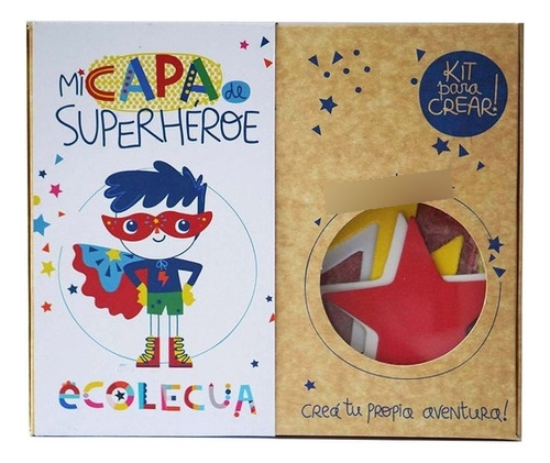 Kit Para Armar Capa Super Heroe Manualidades Infantiles