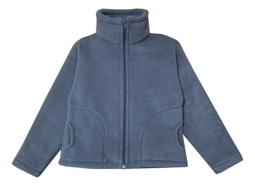 Campera Polar Niño/a Colegial Escolar Talle 4 - 16 Unisex 