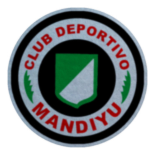 Parche Escudo Felpa Para Coser 12cm Set X4 Futbol Arg002 Mandiyu Corrientes Mandiyu Corrientes