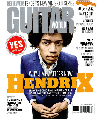 Assinatura Semestral Revista Guitar World 6 Eds.seqüenciais 