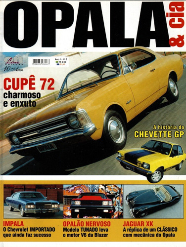 Opala & Cia Nº2 Cupê Especial 1972 Chevette Gp Impala Jaguar