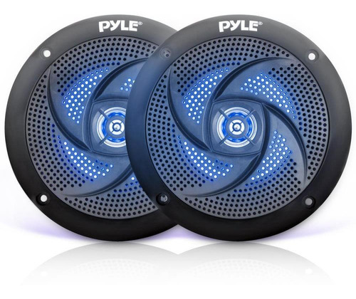 Parlantes O Altavoces Led Marinos Pyle Plmrs63bl