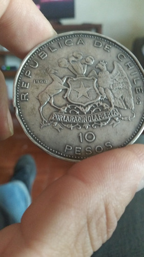 Moneda De 1820 A 1968 De 10 Pesos