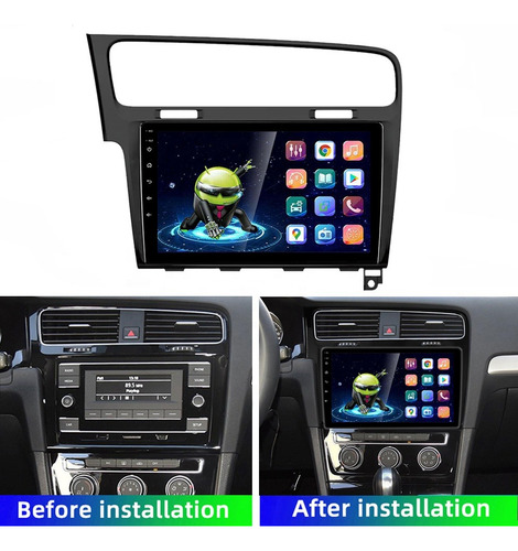 Auto Estereo Android Touch 2+32g Carplay Volkswaguen Golf