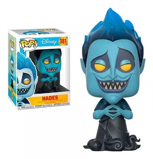 Funko Pop Disney Hades 381 Hercules Ades Azul Zeus Megara