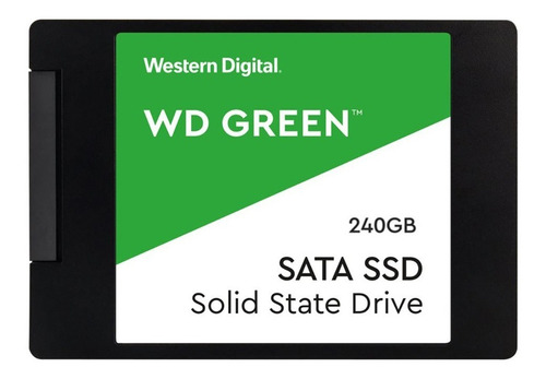 Disco sólido SSD interno Western Digital WD Green WDS240G2G0A 240GB verde
