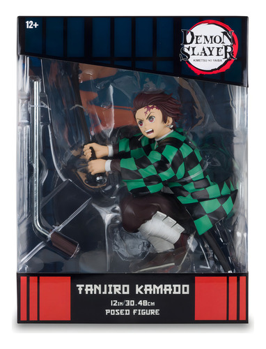 Sm Mcfarlane Figura 12 Demon Slayer Wv1 - Tanjiro Kamado (Usado)