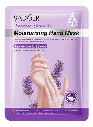 Mascarilla De Manos U Hand Mask Gloves, Suave Y Humectante,