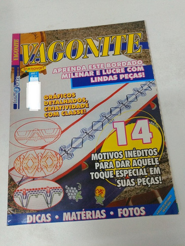 Revista Vagonite 3 Toalha Luva Sabonete Artesanal 6252