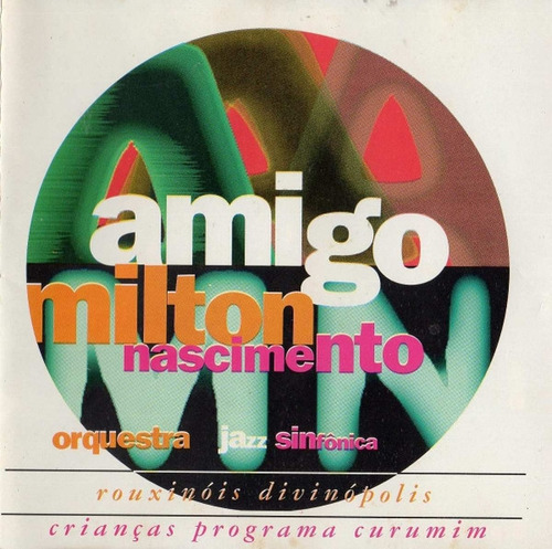 Cd Amigo Milton Nascimento