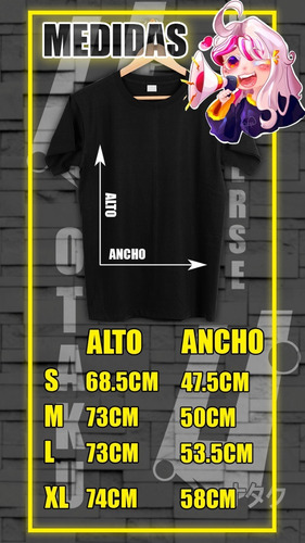Imagen 2 de 4 de Polera One Piece Zoro Roronoa Ojos 100% Algodón