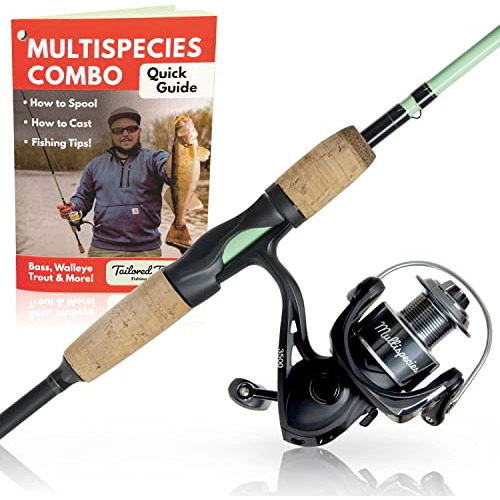 Cañas Y Carretes De Pesca | Combo De Spinning Multiesp...