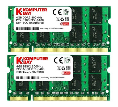 Komputerbay Gb Sodimm Kit Memoria Para Portatil Doble Canal