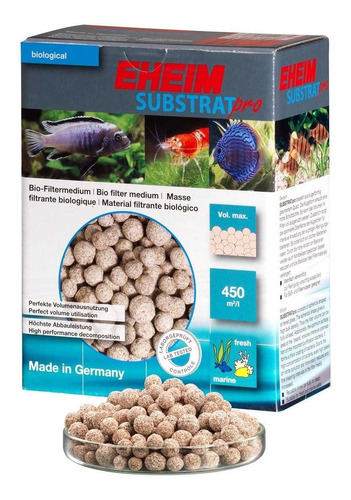 Filtrante Eheim Substrat Pro 2lts / 1440g -biológico Premium