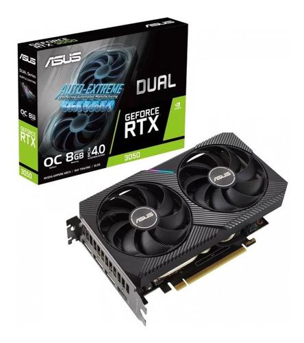 Imagen 8 de 8 de Placa De Video Asus Rtx 3050 Dual Oc 8gb Gddr6 Nvidia