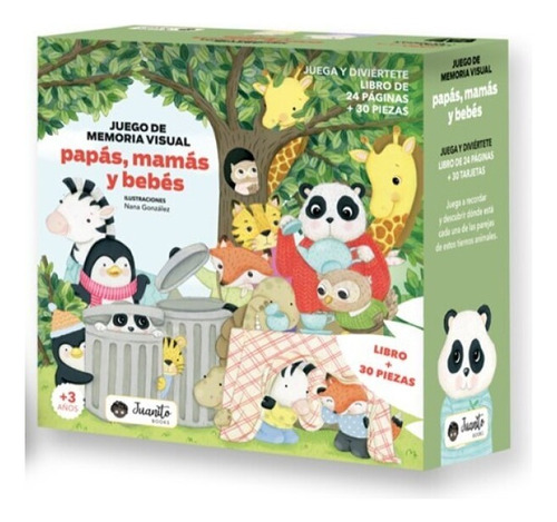 Papás Mamás Y Bebés - Libro + Juego Memoria - Juanito Books