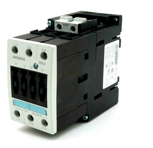 Contactor Tripolar 32 A 3rt1034-1bb40 Siemens