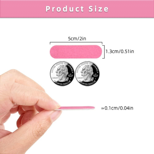 Mini Lima De Uñas A Granel 300 Piezas (grano 180/240), Limas