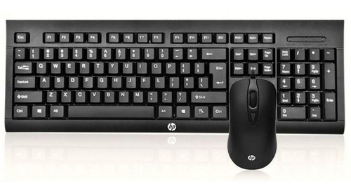 Combo Kit Hp Km100 Gamer Teclado + Mouse + Teclas Rojas 